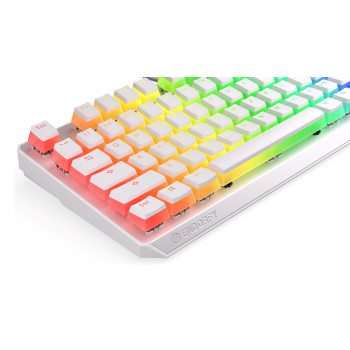 Klawiatura gamingowa ENDORFY Thock TKL Pudding Onyx White Blue RGB