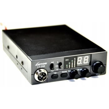 CB Radio LUITON LT-298 ASQ 12V/24V z wtykiem do zapalniczki