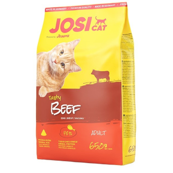 JOSERA JosiCat Tasty Beef - sucha karma dla kota - 650 g