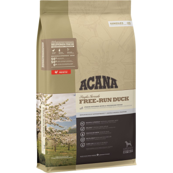 ACANA SINGLES Free-Run Duck - sucha karma dla psa - 11,4 kg