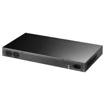 Cudy GS5048S4 łącza sieciowe Zarządzany L3 Gigabit Ethernet (10/100/1000) Czarny