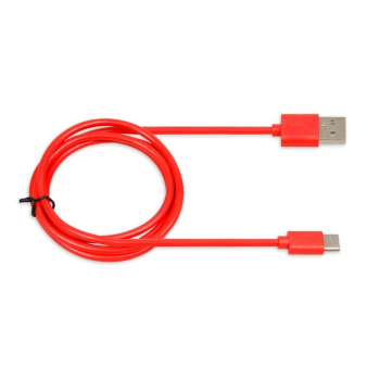 Kabel IBOX IKUMTCR (USB 2.0 typu A - USB typu C ; 1m; kolor czerwony)