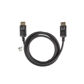 Kabel Lanberg  CA-DPDP-10CC-0018-BK (DisplayPort Męski - DisplayPort Męski; 1,8m; czarny)