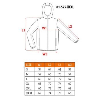 NEO tools 81-575-XXXL ubranie robocze Kurtka