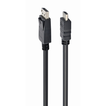 Kabel GEMBIRD CC-DP-HDMI-5M (HDMI M - DisplayPort M; 5m; kolor czarny)
