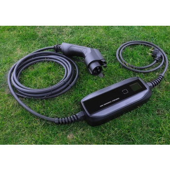 Extralink Przenośna ładowarka do samochodu elektrycznego BS-PCD030 16A 3.6kW Schuko 1 faza, 5,5m, wyświetlacz LCD, IP67