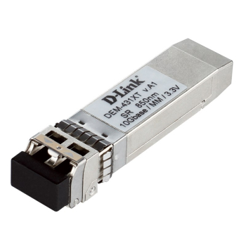 D-Link DEM-431XT moduł przekaźników sieciowych Swiatłowód 10000 Mbit/s SFP+ 850 nm