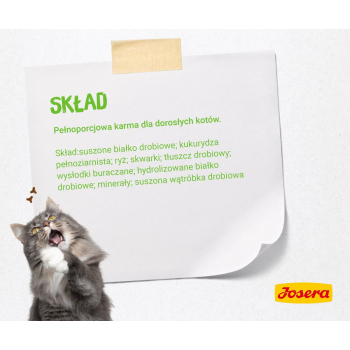 JOSERA SensiCat -  sucha karma dla kota 10 kg