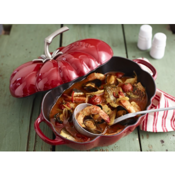 Garnek żeliwny owalny pomidor STAUB 40511-774-0 - czerwony 2.5 ltr