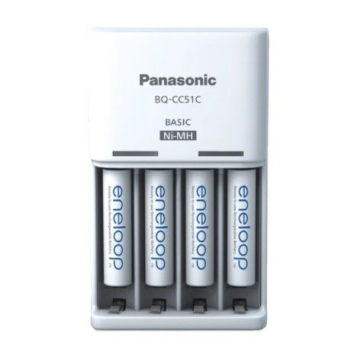 ŁADOWARKA PANASONIC BASIC + 4x AAA ENELOOP 800 mAh