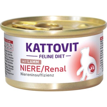 KATTOVIT NIERE/RENAL Feline Jagnięcina puszka 85g dla kota