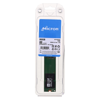 Dysk SSD Micron 7450 PRO 960GB M.2 (22x110) NVMe Gen4 MTFDKBG960TFR-1BC1ZABYYR (DWPD 1)