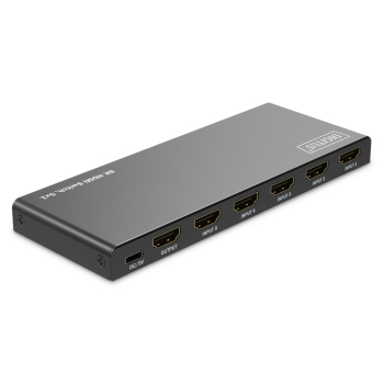 Digitus Przełącznik 8K HDMI, 5 x 1