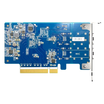 Qnap QXG-25G2SF-CX6, 2x SFP28 25Gb, Low-profile /Full-height, PCIe Gen4 x8