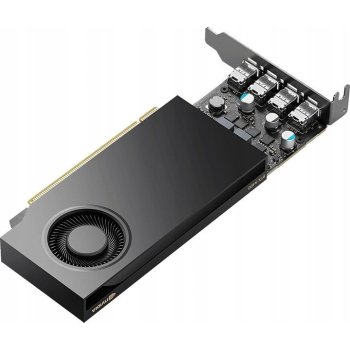Karta graficzna NVIDIA RTX A400 4GB, GDDR6, 4x DisplayPort, PCI Express 4.0, ATX - ATX bracket, Small Box