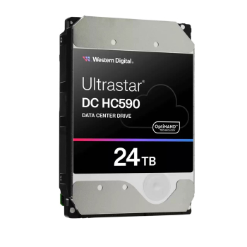 Dysk serwerowy HDD Western Digital Ultrastar DC HC590 WUH722624ALE6L4 (24 TB; 3,5