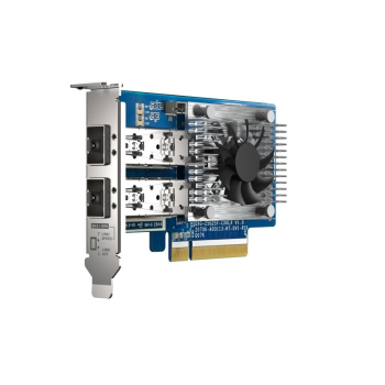 Qnap QXG-25G2SF-CX6, 2x SFP28 25Gb, Low-profile /Full-height, PCIe Gen4 x8