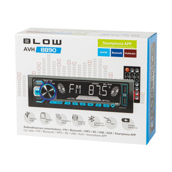 BLOW RADIO AVH-8890 MP3/USB/SD/MMC/BT