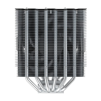 Montech METAL DT24 BASE system chłodzenia komputerów Procesor Chłodnica powietrza 12 cm Czarny 2 szt.