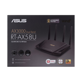 ASUS-RT-AX58U AX3000 dual-band Wi-Fi router