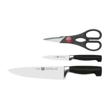 Zestaw 2 noży + Nożyczki Zwilling 35055-000-0