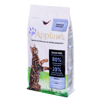 APPLAWS CAT Kurczak i Kaczka - karma dla kota z wysoką zawartością mięsa - 2kg (WYPRZEDAŻ)