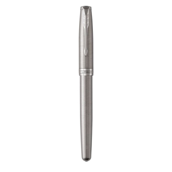 Pióro wieczne Parker Sonnet Medium Nib Stainless Steel Palladium Finish Trim Gift Boxed