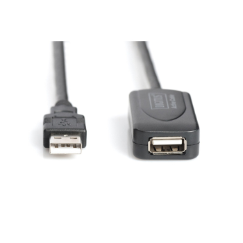 Kabel DIGITUS  DA-73102 (USB   ; 20m; czarny)