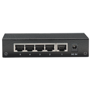 Switch 5x RJ45 Gigabit, metal, desktop