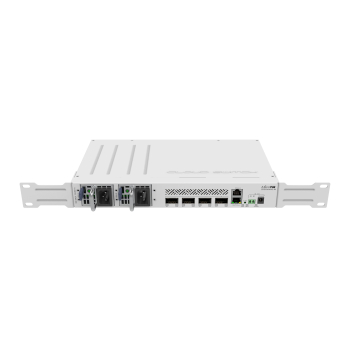 Mikrotik CRS504-4XQ-IN łącza sieciowe Zarządzany Fast Ethernet (10/100) Obsługa PoE Biały