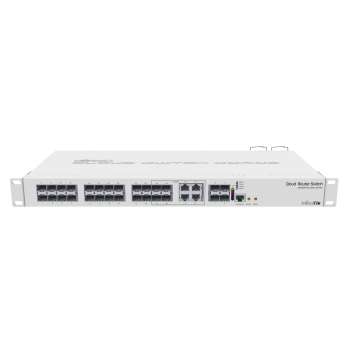 Mikrotik CRS328-4C-20S-4S+RM łącza sieciowe Zarządzany L2/L3 1U Biały