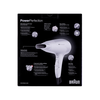 Suszarka do włosów BRAUN BRHD385E