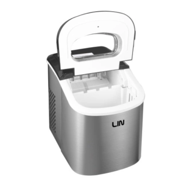 Kostkarka do lodu LIN ICE PRO-S12 srebrna
