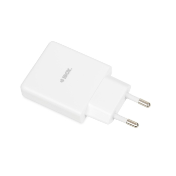 IBOX ŁADOWARKA UNIWERSALNA C-43 GAN PD30W SLIM USB A+C WHITE
