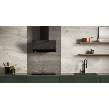 Okap MAAN Vertical Glass 60 czarny
