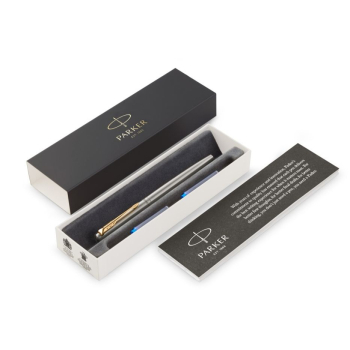 Parker Jotter wieczne pióro Czarny, Złoto, Stal nierdzewna 1 szt.