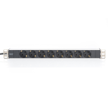 Listwa RACK DIGITUS DN-95401 (8 x UTE; 16 A; 2m; kolor czarny)