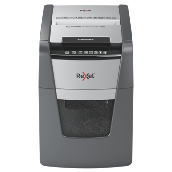 Rexel Niszczarka Optimum AutoFeed+ 90X, (P-4), 90 kartek, 34 l kosz