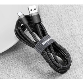 BASEUS KABEL USB-C CAFULE CATKLF-UG1 2A 3M CZARNY