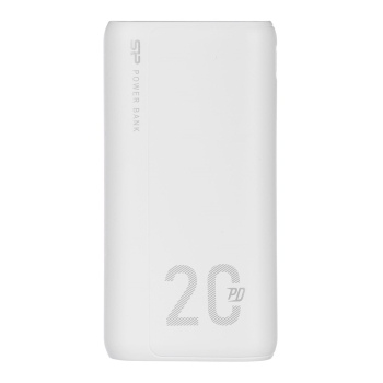 Powerbank Silicon Power QS15 20000mAh QC3.0+PD 2xUSB A, 1x mUSB + 1x USB C, biały