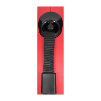 Smycz flexi automatyczna New Classic M taśma 5 m - dla psów do 25 kg, kolor czerwony