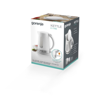Gorenje K17WE czajnik elektryczny 1,7 l 2200 W Biały