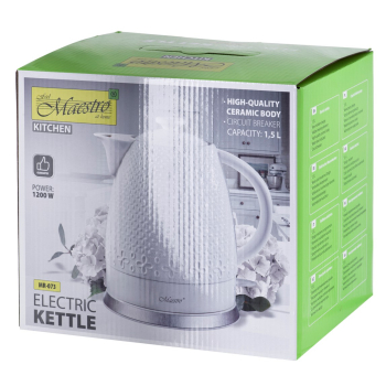 Czajnik elektryczny ceramiczny MAESTRO MR-073