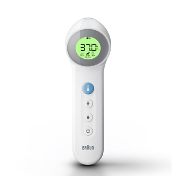Termometr bezdotykowy Braun Age Precision BNT400 (Bezdotykowy, Pomiar kontaktowy; kolor biały)
