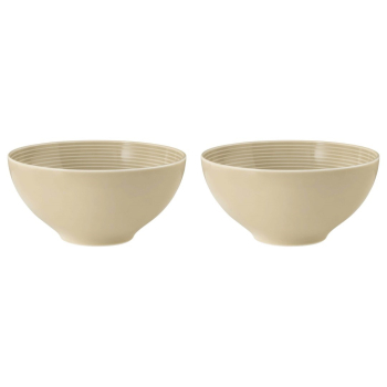 SELTMANN BEAT COLOR GLAZE Zestaw 2 okrągłych misek 15.5 cm