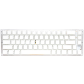 Ducky One 3 Aura White SF klawiatura Gaming USB QWERTY Amerykański międzynarodowy Biały