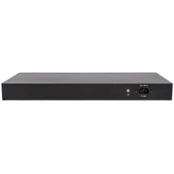 Intellinet 560917 łącza sieciowe Zarządzany Gigabit Ethernet (10/100/1000) 1U Czarny