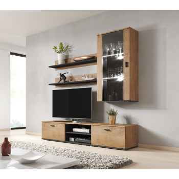 Zestaw SOHO 5 (RTV180 + Wit.Wisz + Półki) lefkas+cz