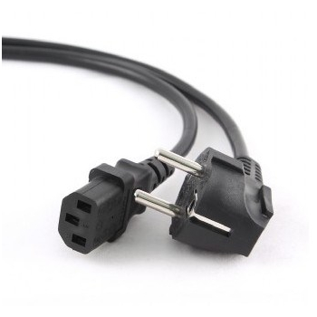 Kabel GEMBIRD PC-186-VDE-10M (C13 / IEC C13 / IEC 320 C13 - Schuko ; 10m; kolor czarny)