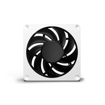 Alphacool Apex Stealth Metall Obudowa komputera Wentylator 12 cm Biały 1 szt.